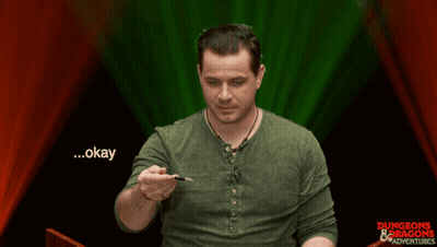 Man In Green Shirt Dungeons & Dragons Adventures GIF