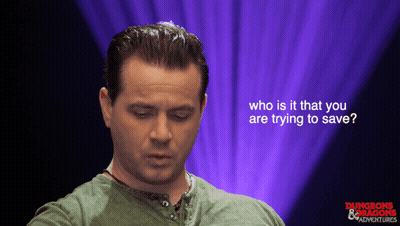 Man In Green Shirt Dungeons & Dragons Adventures GIF