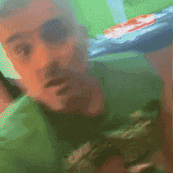 Man In Green Shirt Holding Pepsi Can GIF
