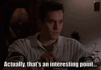 Man In Green Shirt No One Else Seeing Funny Huh GIF