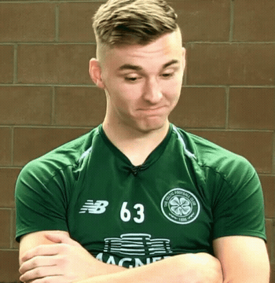 Man In Green Shirt Number 63 GIF