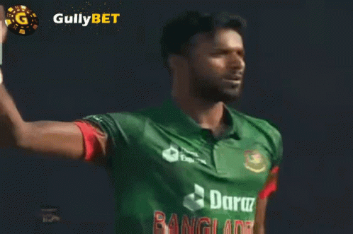 Man In Green Shirt Saluting GIF