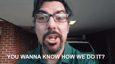 Man In Green Shirt Saying How We Do It GIF