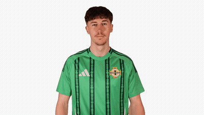 Man In Green Shirt Saying Ireland GIF