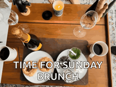Man In Green Shirt Saying Lets Go Squad Brunch GIF