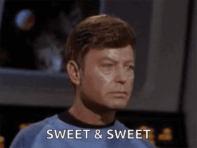 Man In Green Shirt Saying Sweet & Sweet GIF