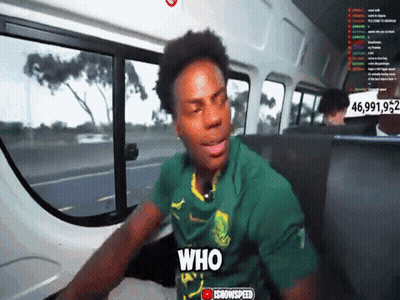 Man In Green Shirt Saying Who GIF