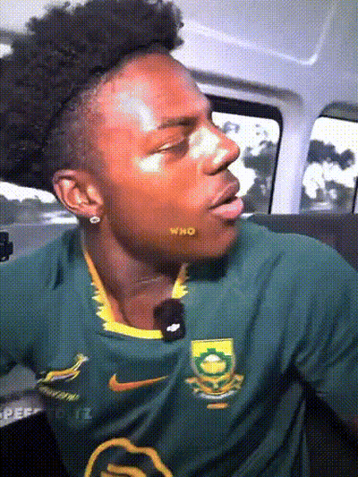 Man In Green Shirt Saying Who GIF