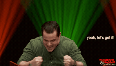 Man In Green Shirt Saying Yeah Let's Get It GIF