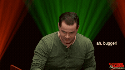 Man In Green Shirt Says Ah Bugger GIF