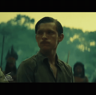 Man In Green Shirt Screen Alcoholics GIF