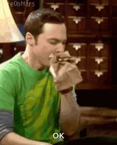 Man In Green Shirt Smoking Cigarette Ok GIF