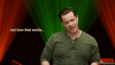Man In Green Shirt Talking About Dungeons & Dragons Adventures GIF
