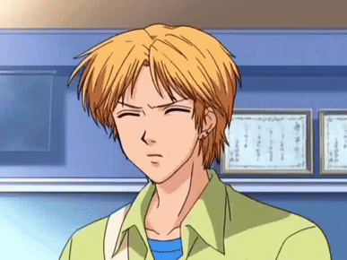 Man In Green Shirt With Eyes Closed And Mouth Open GIF