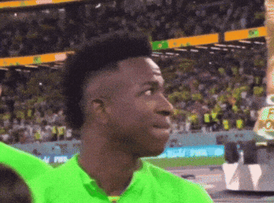 Man In Green Shirt With FIFA GIF