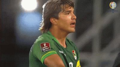 Man In Green Shirt With Number 8 GIF