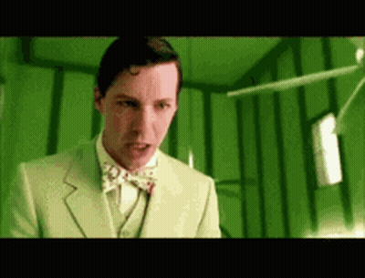 Man In Green Suit And Bow Tie GIF