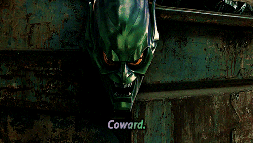 Man In Green Superhero Costume GIF