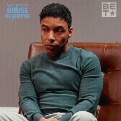 Man In Green Sweater House Of Payne Logo GIF
