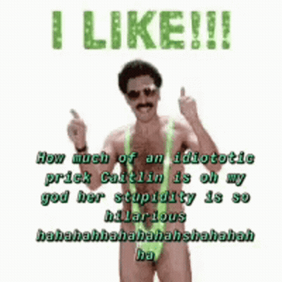 Man In Green Swimsuit Saying I Like GIF