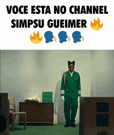 Man In Green Uniform Voce Esta No Channel Simpsu Guimer GIF