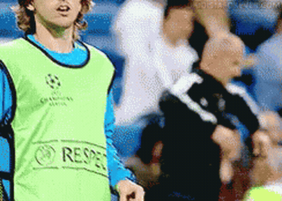 Man In Green Vest Saying Respect GIF