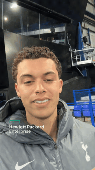 Man In Grey Jacket Hewlett Packard Enterprise GIF