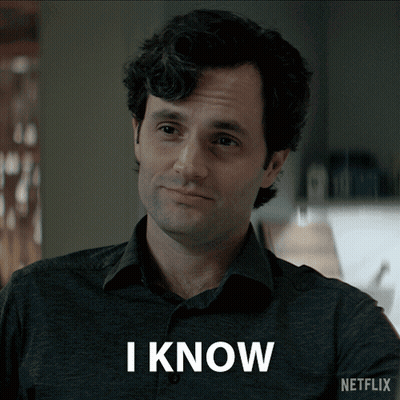 Man In Grey Shirt Saying I Know GIF