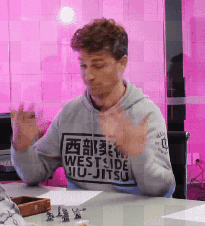 Man In Grey Westside Jiu-Jitsu Hoodie GIF