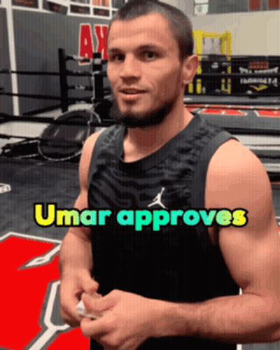 Man In Gym Umar Approves GIF