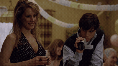 Man In Hallway With Ice Cold Sign GIF