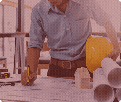 Man In Hard Hat And Blue Shirt Writing GIF