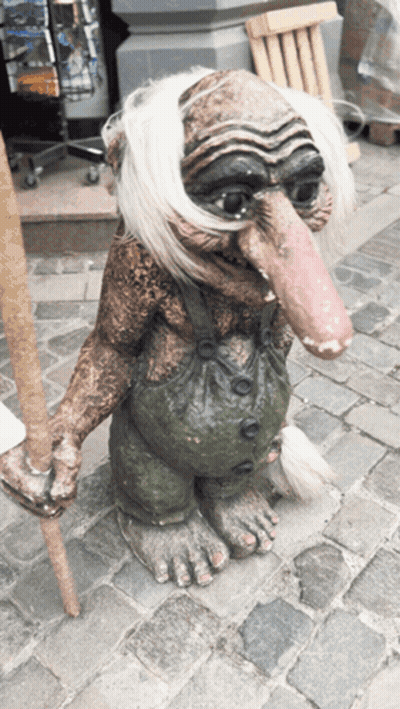 Man In Hard Hat And Safety Goggles By Ship Average Norwegian GIF