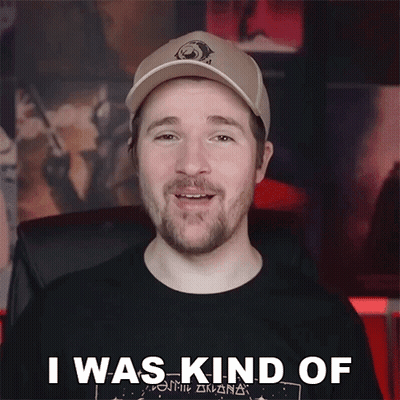 Man In Hat And Black Shirt Saying Flabbergasted GIF
