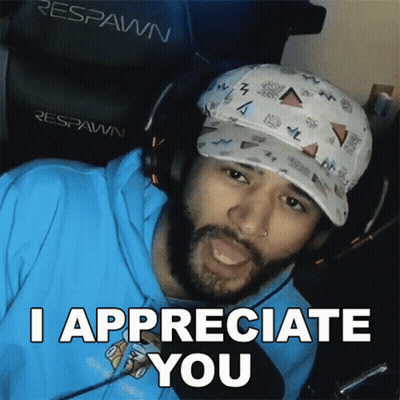 Man In Hat And Blue Hoodie Saying I Appreciate You GIF