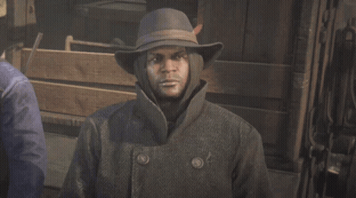 Man In Hat And Coat With Hood GIF