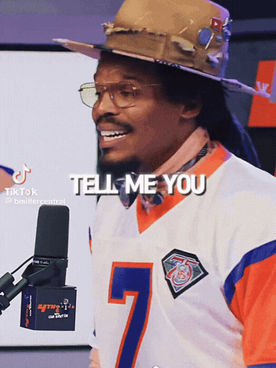 Man In Hat And Glasses Saying Tell Me You GIF