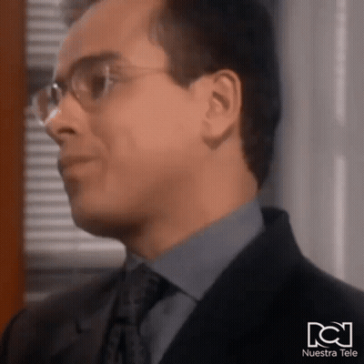 Man In Hat And Headphones Making Funny Face GIF