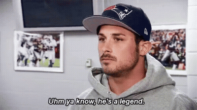 Man In Hat And Hoodie Talking Football GIF