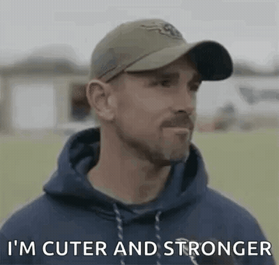 Man In Hat And Hoodie Talking GIF
