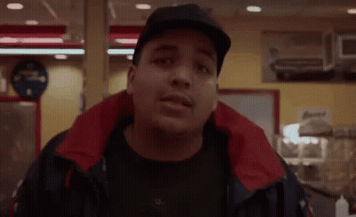 Man In Hat And Jacket At Diner GIF