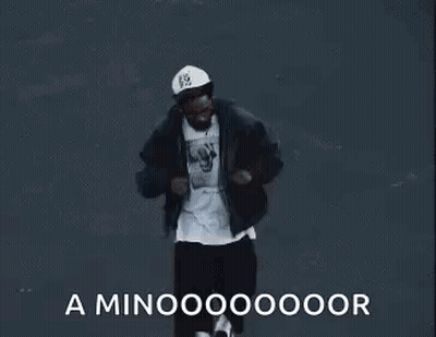 Man In Hat And Jacket Dancing Minooooooor GIF