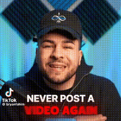 Man In Hat And Jacket Making Funny Face GIF