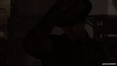 Man In Hat And Leather Jacket #Excaliburnefr GIF