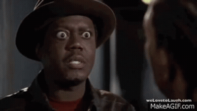 Man In Hat And Leather Jacket Looking At Woman GIF