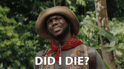 Man In Hat And Red Bandana Did I Die GIF