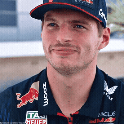 Man In Hat And Red Bull Shirt GIF