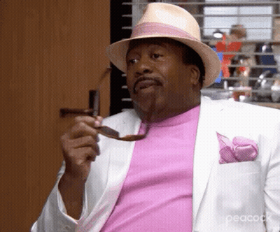 Man In Hat And Sunglasses Holding Glasses GIF