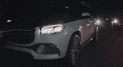 Man In Hat And Sunglasses Next To Car GIF