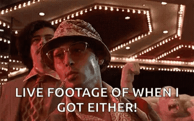 Man In Hat And Sunglasses Under Lights GIF